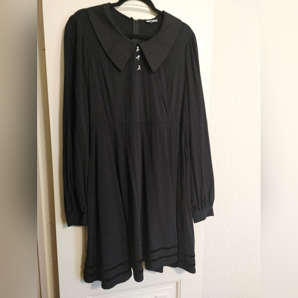 Goth Collared Dress